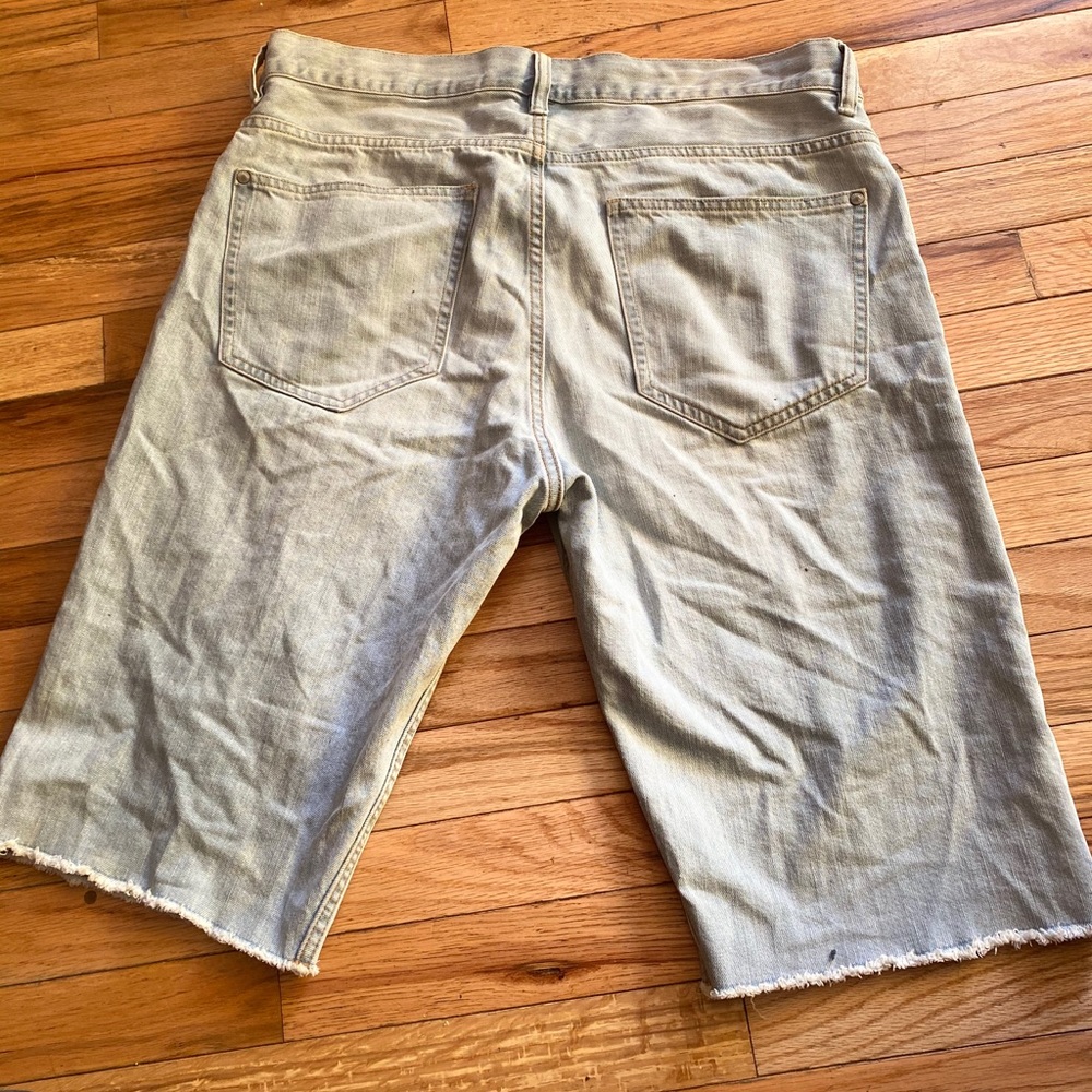 Unisex jean short sz 34